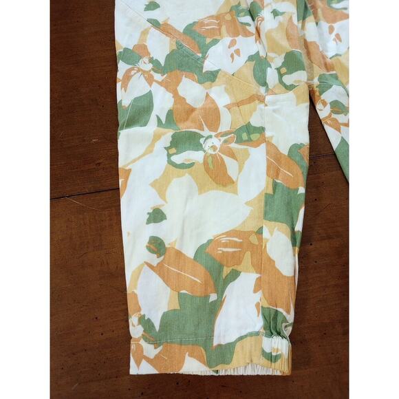 Soft Surroundings Shifting Sands Linen Blend Jogger New Pull On Sahara Sun Sz M - Picture 4 of 9